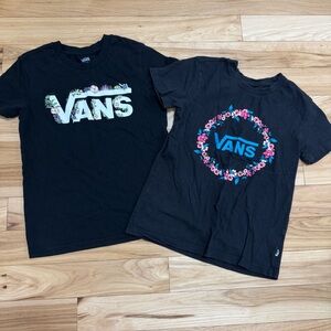 Women’s XS Vans black t-shirts